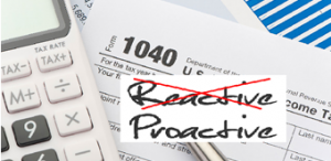 Proactive Tax Planning, Financial 1