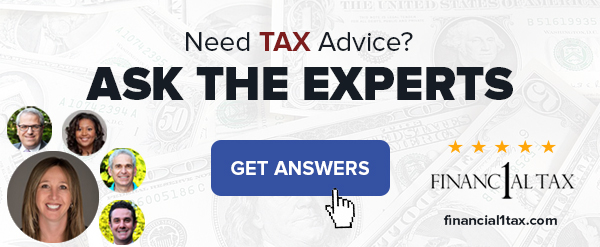 Ask the Experts at Financial 1 Tax for Tax Tips and Advice